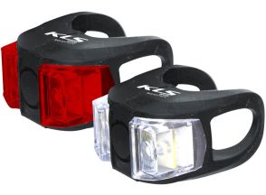 Komplet oświetlenia rowerowego Kellys Twins - Różne kolory