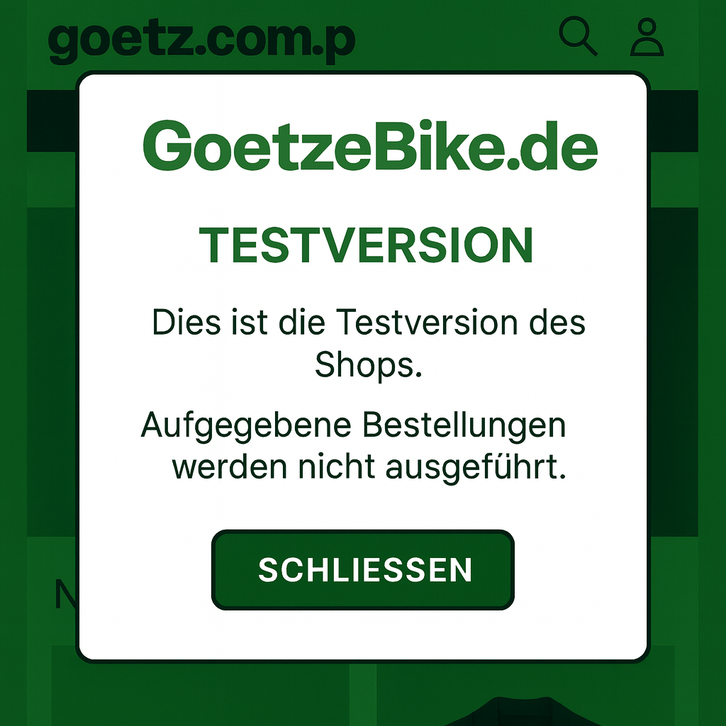 Testversion – GoetzeBike.de